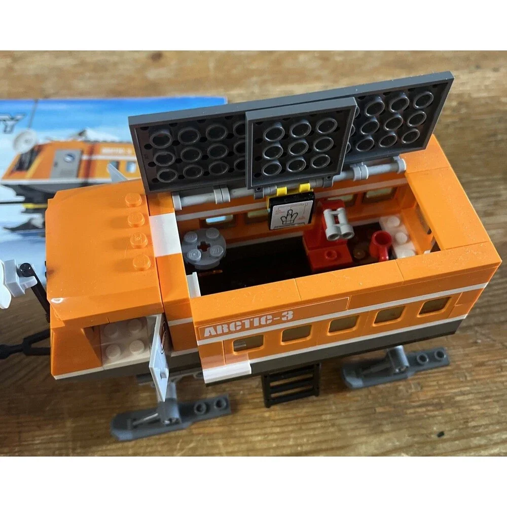 Lego City Arctic Outpost 60035 Built Incomplete Set Vehicles Polar Tractor